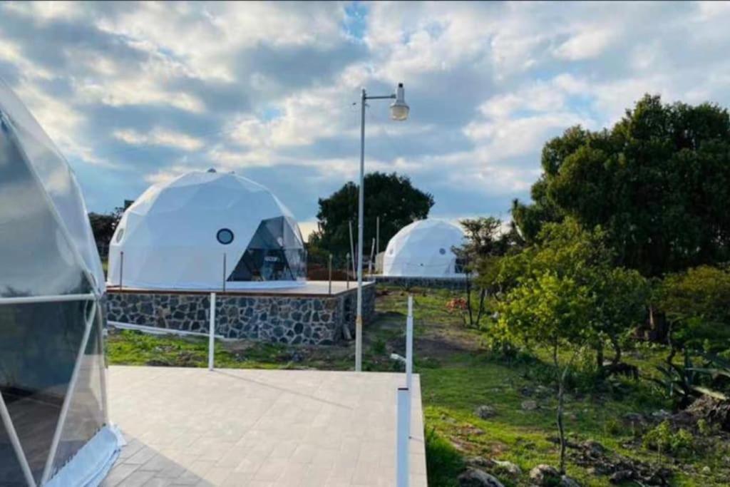 El Gato Glamping Con Vista Al Valle Huasca de Ocampo Exterior photo