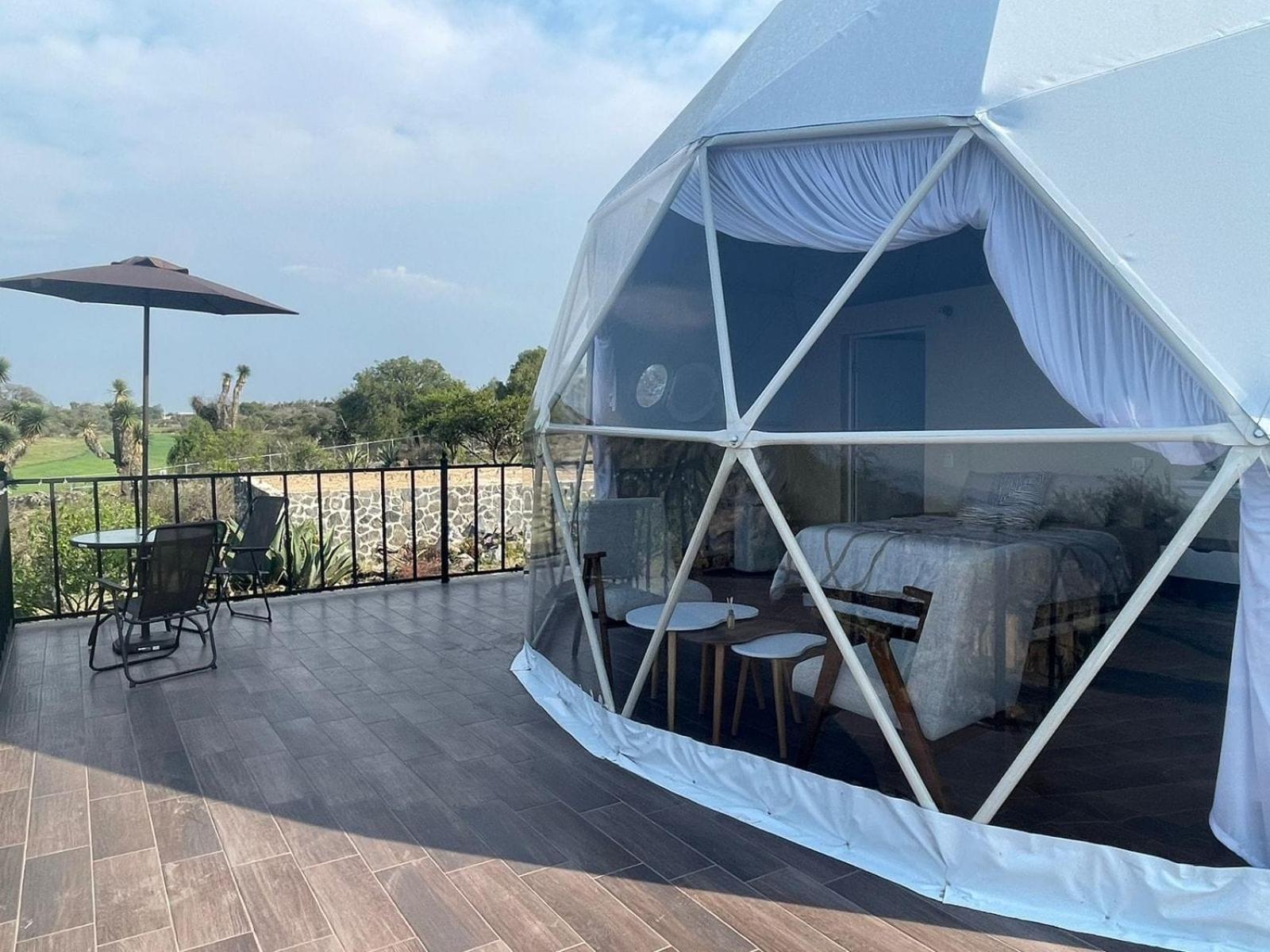 El Gato Glamping Con Vista Al Valle Huasca de Ocampo Exterior photo