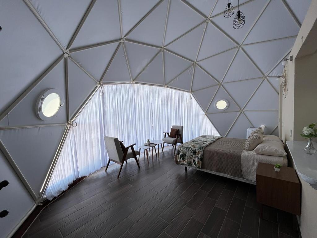 El Gato Glamping Con Vista Al Valle Huasca de Ocampo Exterior photo