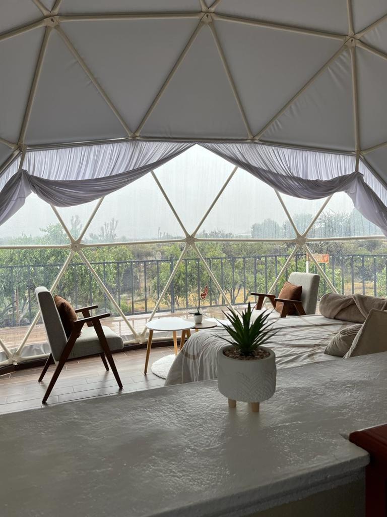 El Gato Glamping Con Vista Al Valle Huasca de Ocampo Exterior photo
