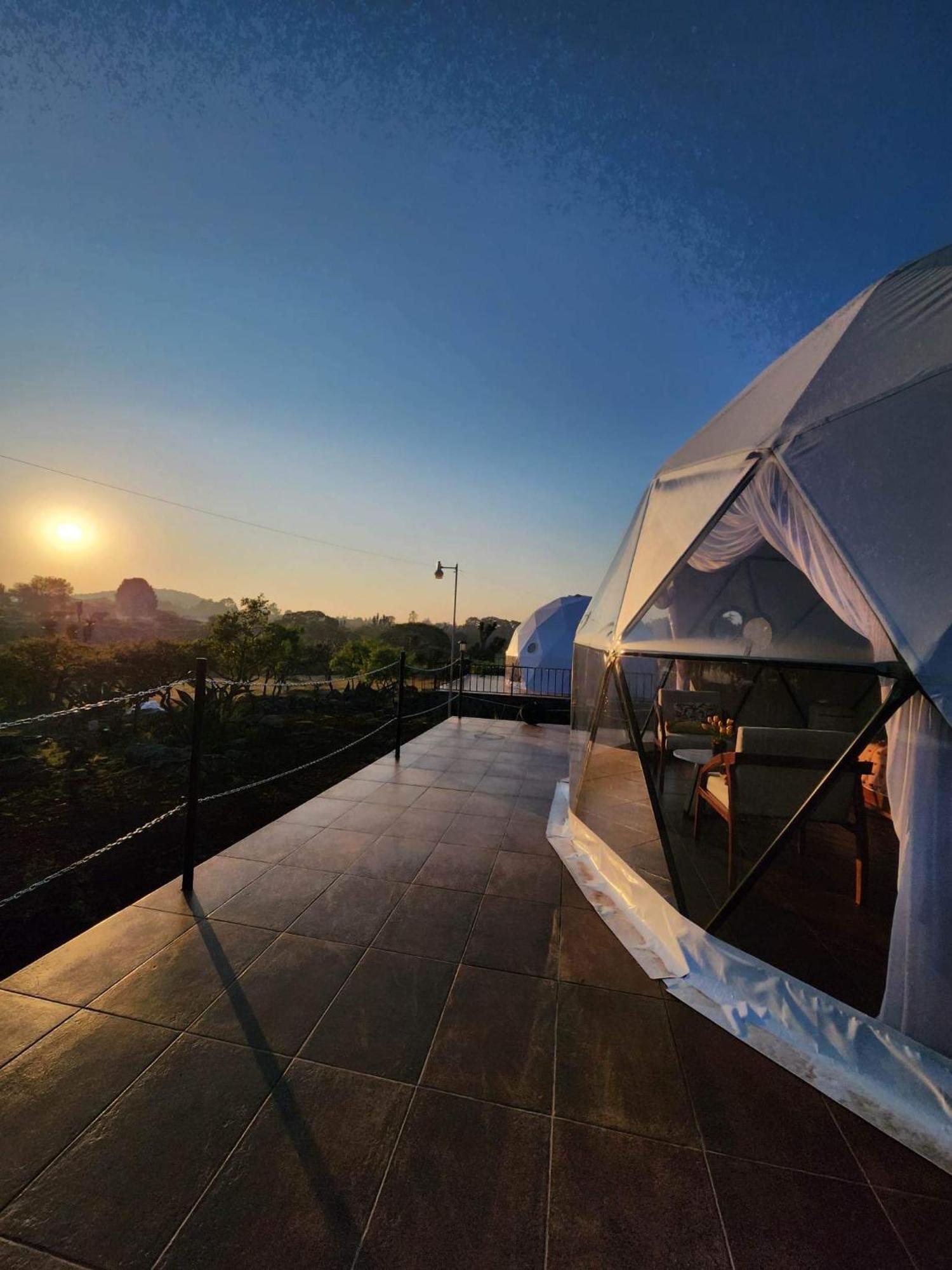 El Gato Glamping Con Vista Al Valle Huasca de Ocampo Exterior photo